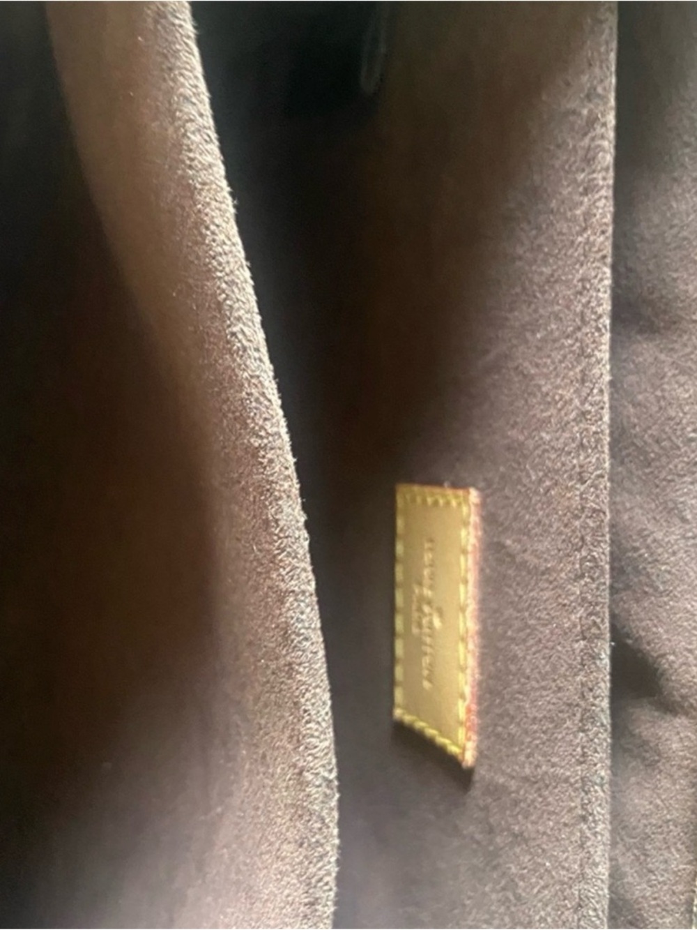 Louis Vuitton Pochet Matisse Monogram Canvas Satchel Crossbody in Brown and Gold - Picture 5 of 9